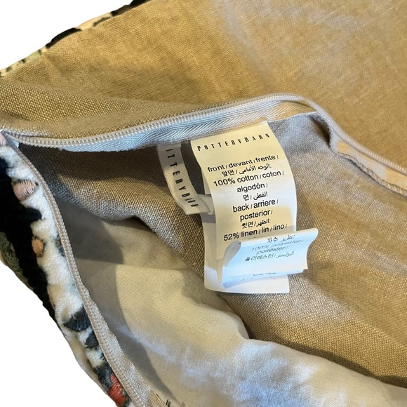 Pottery Barn Pillow Cover Riya Paisley Lumbar - Picture 4 of 5